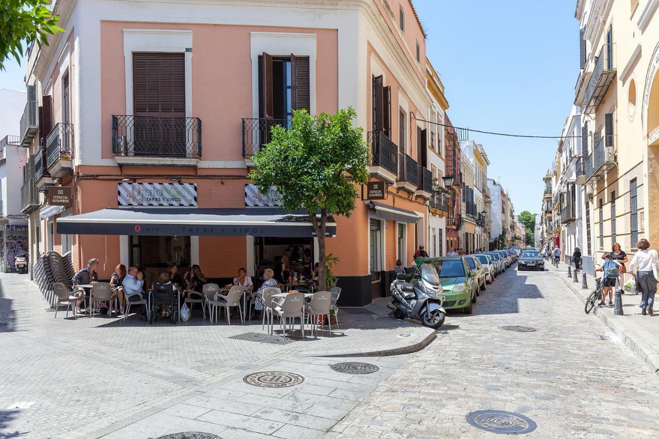 Pasaje Amores Iz. - Tranquilidad Y Vida Cultural En Centro Sevilla 4Px 外观 照片